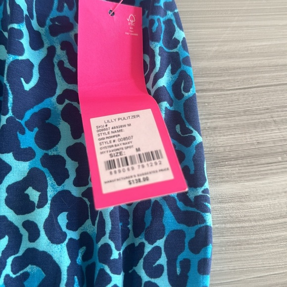 New with tag Lilly Pulitzer romper - Picture 2 of 4